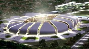 Imagem do projeto da Arena das Dunas em Natal